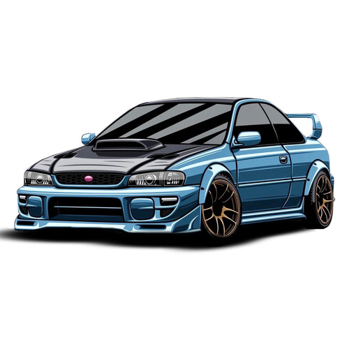 Subaru impreza Rsti Gc8 Car air freshener